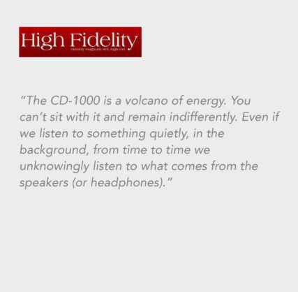 High Fidelity | CD-1000 MKII